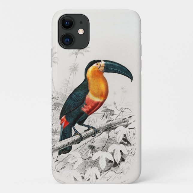 Coques Case-Mate iPhone Illustration de toucan Ramphastos Impression d'art (Dos)