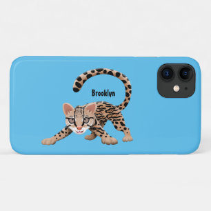Case-Mate iPhone Case Illustration d'ocelot mignon
