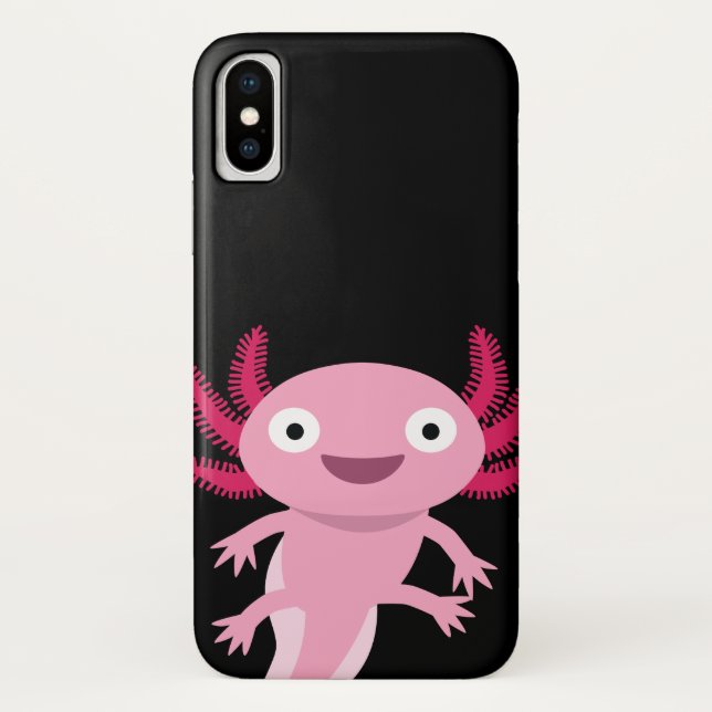 Coques Case-Mate iPhone Illustration drôle Axolotl (Dos)