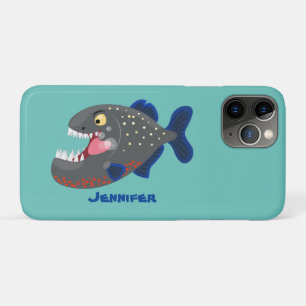 Case-Mate iPhone Case Illustration drôle de piranha affamée