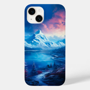 Coque Case-Mate iPhone Illustration du lac Winter