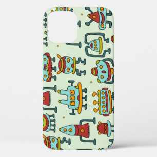 Case-Mate iPhone Case Illustration du Motif Vintage des Aliens robots