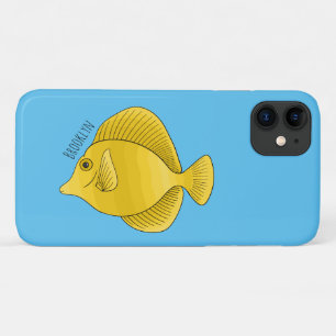 Case-Mate iPhone Case Illustration du poisson-tang jaune