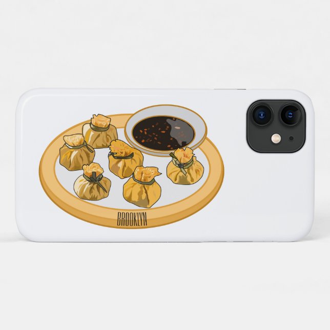 Coques Case-Mate iPhone Illustration du porte-monnaie thaïlandais de creve (Dos (Horizontal))