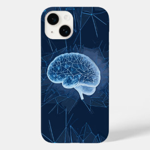 Coque Case-Mate iPhone Illustration du réseau cérébral - Réseau neuronal