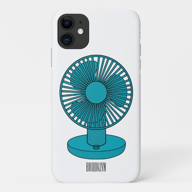 Coques Case-Mate iPhone Illustration du ventilateur (Dos)