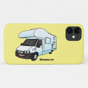 Case-Mate iPhone Case Illustration d'un campervan heureux