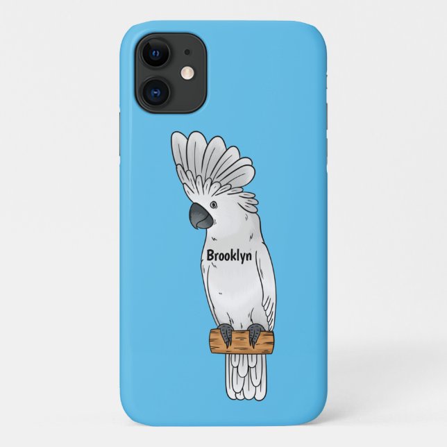 Coques Case-Mate iPhone Illustration d'un oiseau de cobaye-parapluie (Dos)