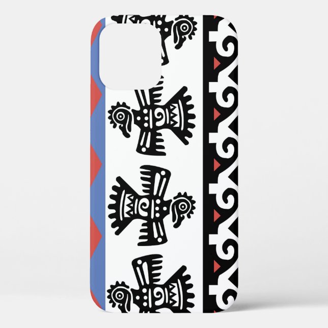 Coques Case-Mate iPhone Illustration ethnique des Amérindiens (Verso)