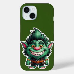Coque Case-Mate iPhone Illustration Happy Little Troll Chibi