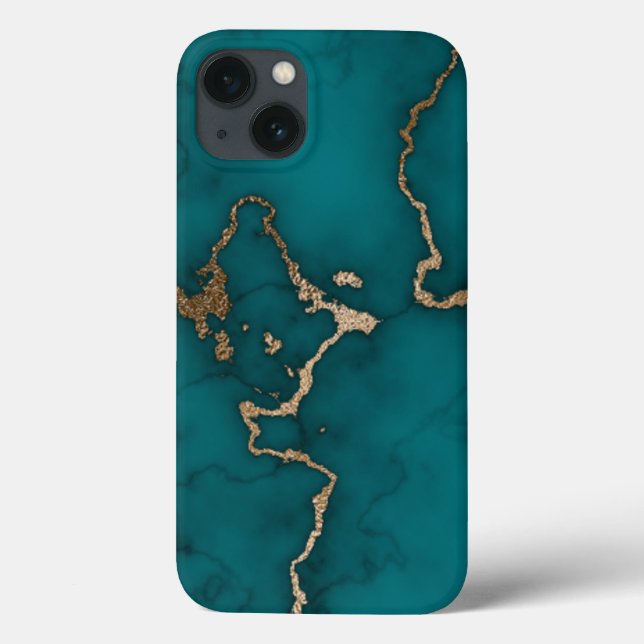Coques Case-Mate iPhone Illustration marbre Abstrait Cute (Verso)