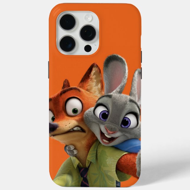 Coques Case-Mate iPhone Illustration mignonne de Nick et Judy Zootopie (Verso)