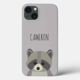 Case-Mate iPhone Case Illustration moderne mignonne Raccoon personnalisé