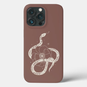 Case-Mate iPhone Case Illustration mystique du serpent botanique