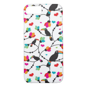 Coques Pour iPhone illustration tropicale d'oiseau mignon de toucan