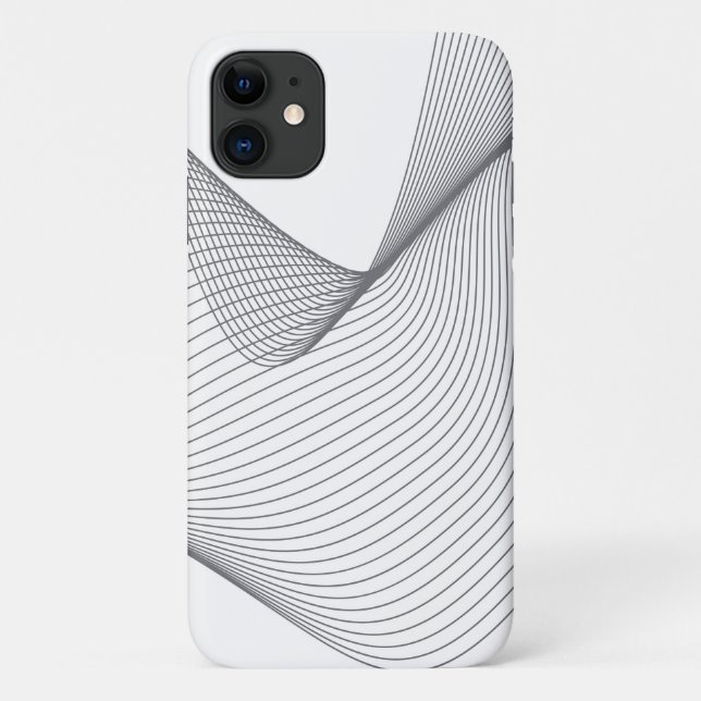 Coques Case-Mate iPhone Illustration urbaine futuriste moderne simple ondu (Dos)