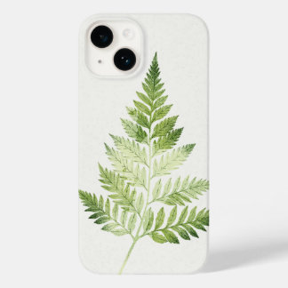 Coque Case-Mate iPhone Illustration végétale minimaliste de la fougère ve
