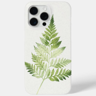 Coque Case-Mate iPhone Illustration végétale minimaliste de la fougère ve