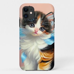 Case-Mate iPhone Case Illustration vintage Calico Kitten