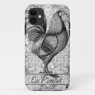 Coque Case-Mate Pour iPhone Illustration vintage du poulet