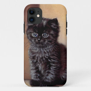 Case-Mate iPhone Case Illustration vintage Halloween Black Kitten