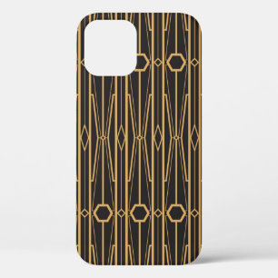 Case-Mate iPhone Case Illustration vintage. Ornement géométrique sans co