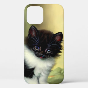 Case-Mate iPhone Case Illustration vintage Tuxedo Kitten