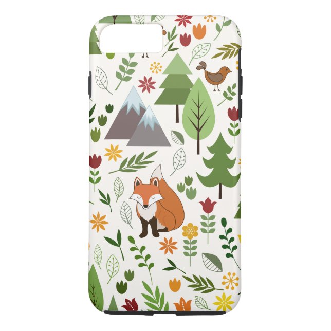 Coques Case-Mate iPhone Illustrations scandinaves de style sur le motif (Dos)