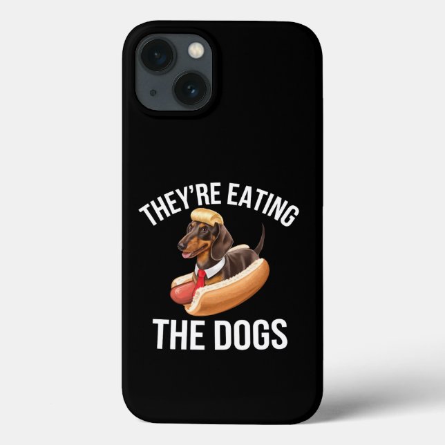 Coques Case-Mate iPhone Ils mangent les chiens Donald Trump Débat 2024 (Verso)