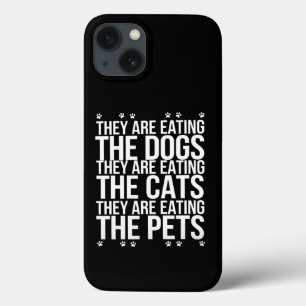 Case-Mate iPhone Case Ils mangent les chiens les chats les animaux de co