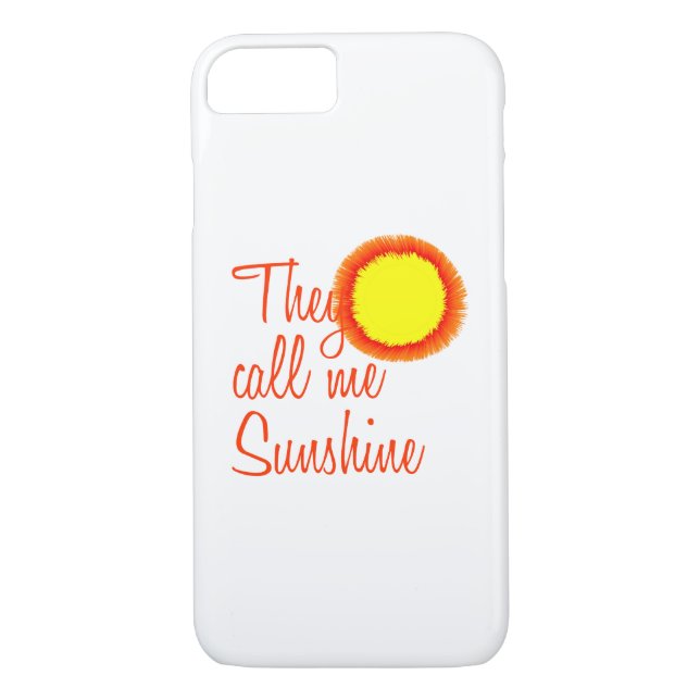 Coques Case-Mate iPhone Ils m'appellent Sunshine (Dos)