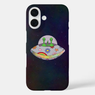 Coque Pour iPhone 16 Ils viennent en paix OVNI