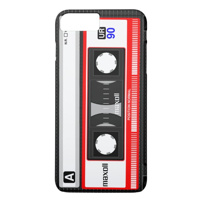 Coques Case-Mate iPhone image de cassette (Dos)