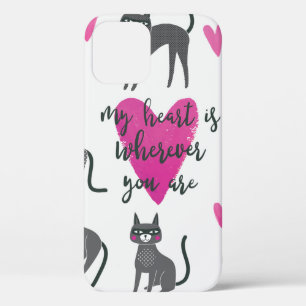 Case-Mate iPhone Case Image de chat mignon. Love lettering