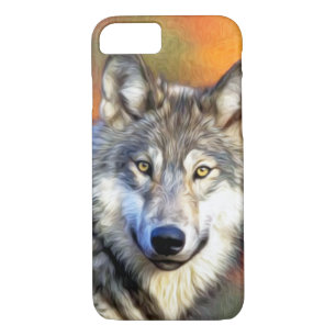 Etui iPhone Case-Mate Image de peinture d'art de loup