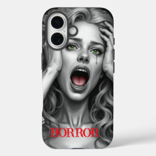 Coque Pour iPhone 16 Image d'horreur