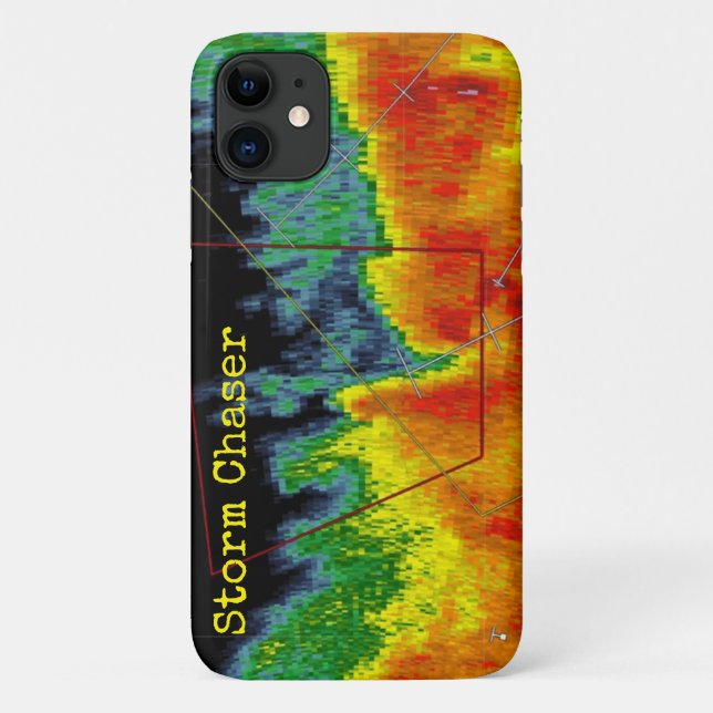 Coques Case-Mate iPhone Image radar Chaser Tempête (Dos)