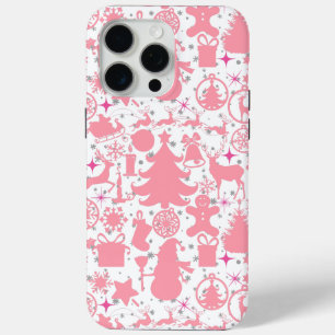 Coque Case-Mate iPhone Images de Noël en rose