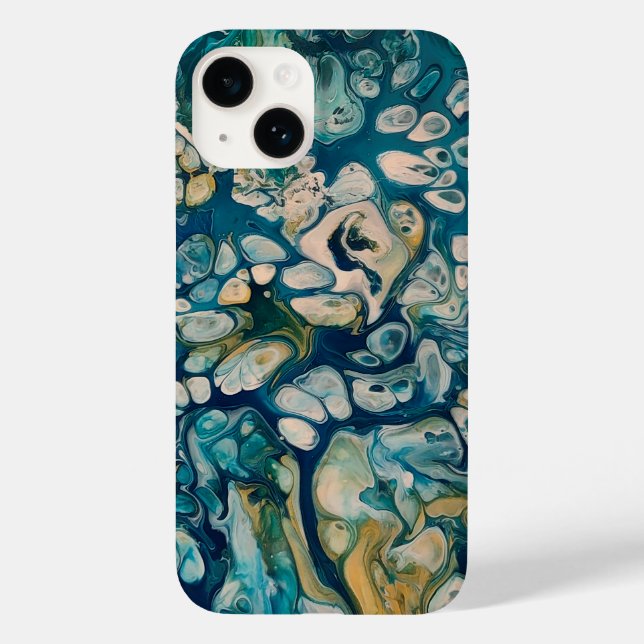 Coques Case-Mate iPhone Imaginaire Abstrait sous-marin (Verso)