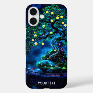 Coque Pour iPhone 16 Plus Imaginaire Belle Bonsai Arbre Lumières