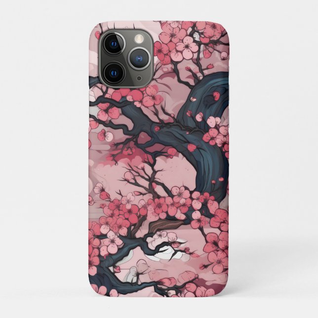 Coques Case-Mate iPhone Imaginaire Cherry Blossom Dreamscape (Dos)