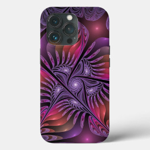 Case-Mate iPhone Case Imaginaire coloré Abstrait Trippy Violet Fractal
