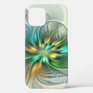 Case-Mate iPhone Case Imaginaire coloré Moderne Fleur Abstraite Fractale