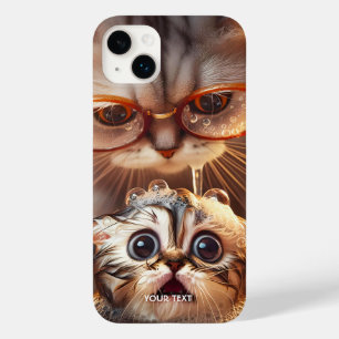 Coque Case-Mate iPhone Imaginaire Cute Chat Laver Kitten