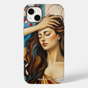 Coque Case-Mate iPhone Imaginaire Cute Girl Cubist Style