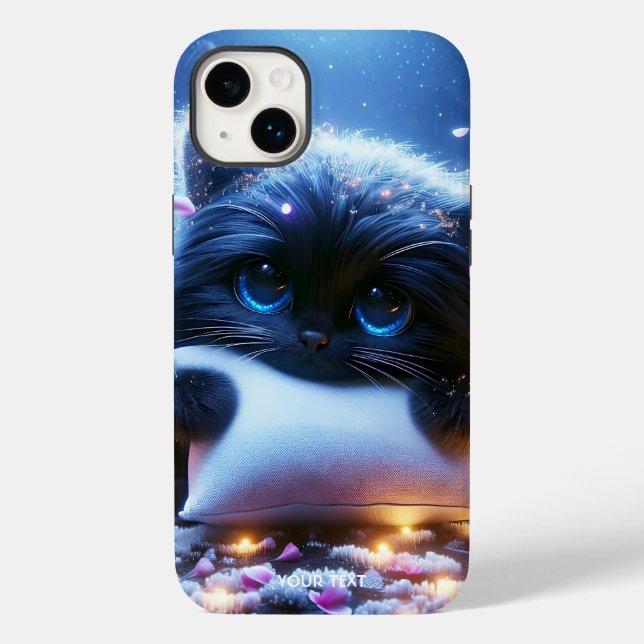 Coques Case-Mate iPhone Imaginaire Cute Kitten Coussin d'accrochage (Verso)