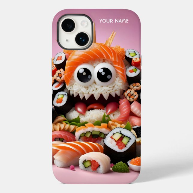 Coques Case-Mate iPhone Imaginaire Cute Vivid Sushi Funny Créature (Verso)
