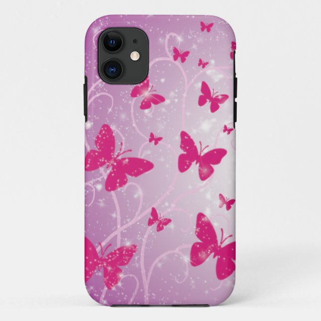 Coques Case-Mate iPhone Imaginaire de papillon (Dos)