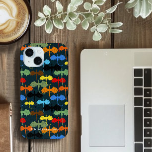 Coque Case-Mate iPhone Imaginaire de vol de l'aile Dragon Blue