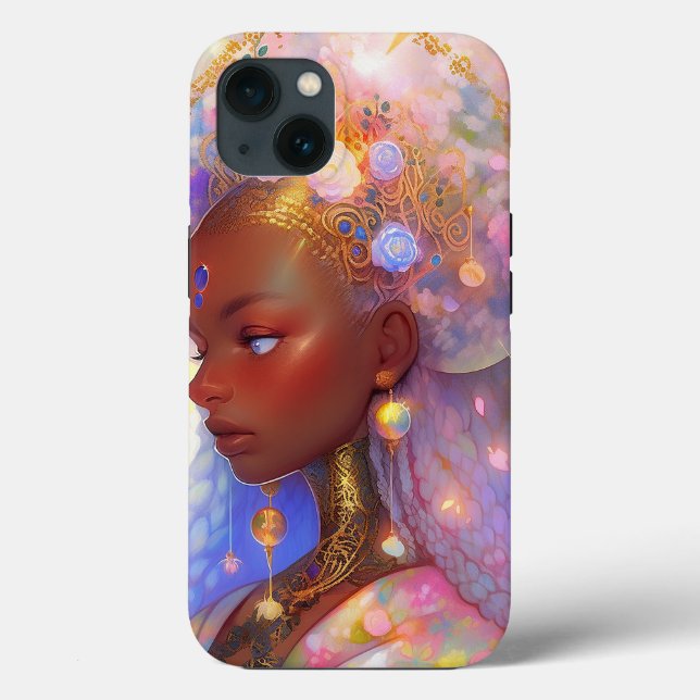 Coques Case-Mate iPhone Imaginaire femme Art Africain Américain (Verso)